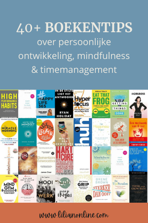 boeken over persoonlijke ontwikkeling, mindfulness & timemanagement